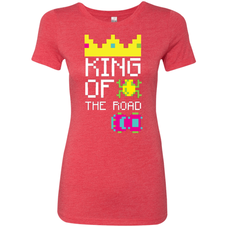 T-Shirts Vintage Red / Small King Of The Road Women's Triblend T-Shirt