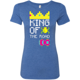 T-Shirts Vintage Royal / Small King Of The Road Women's Triblend T-Shirt