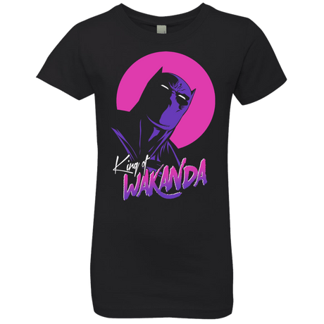 T-Shirts Black / YXS King of Wakanda Girls Premium T-Shirt
