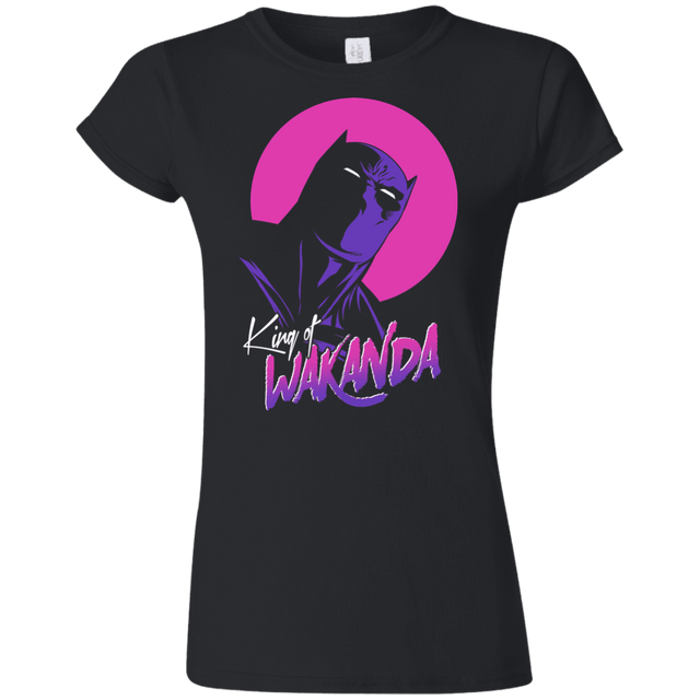 T-Shirts Black / S King of Wakanda Junior Slimmer-Fit T-Shirt