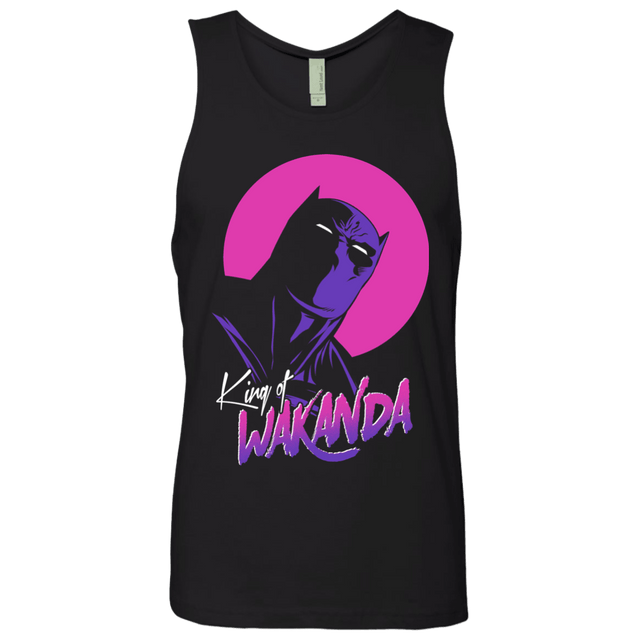 T-Shirts Black / S King of Wakanda Men's Premium Tank Top