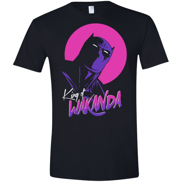 T-Shirts Black / X-Small King of Wakanda Men's Semi-Fitted Softstyle