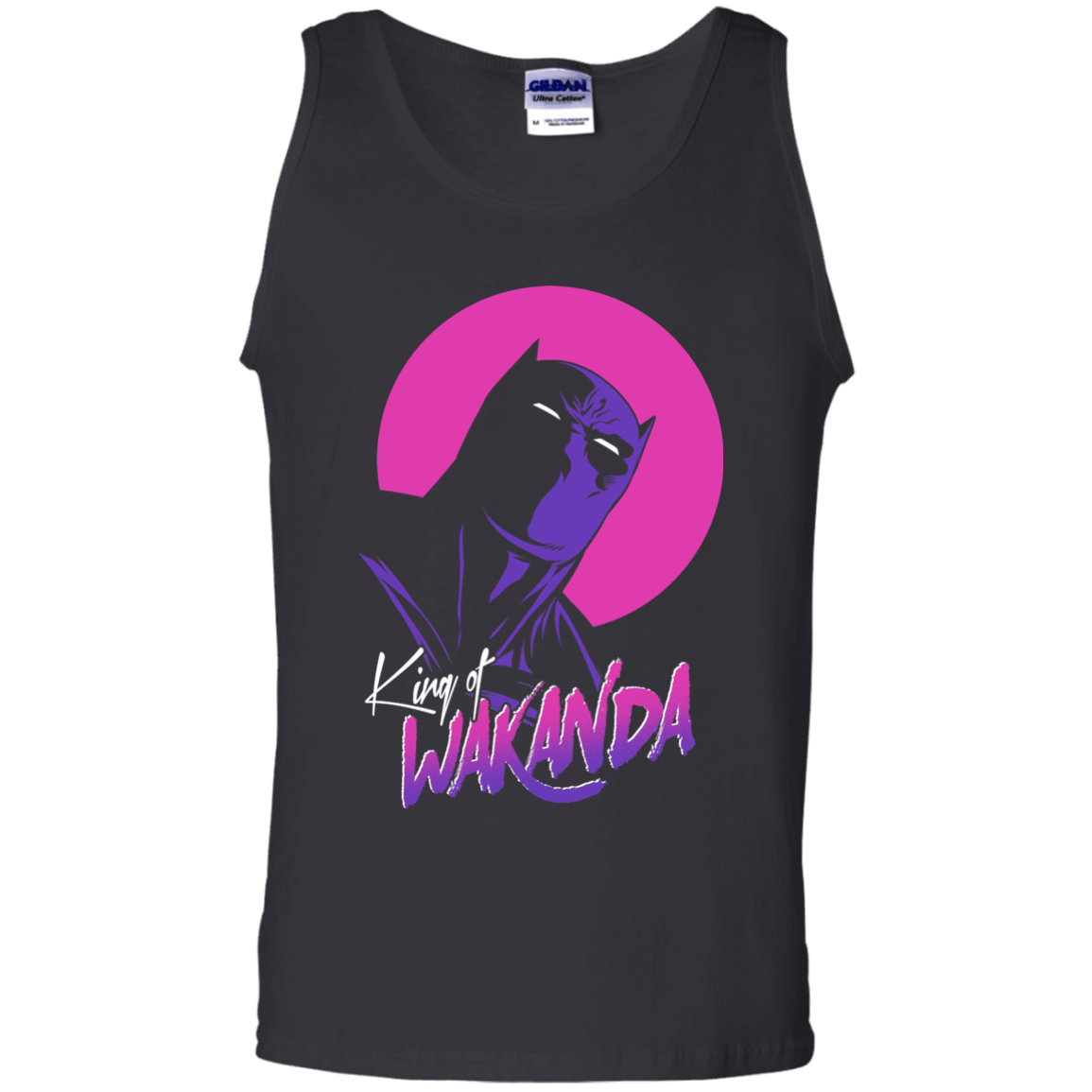 T-Shirts Black / S King of Wakanda Men's Tank Top