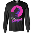 T-Shirts Black / YS King of Wakanda Youth Long Sleeve T-Shirt