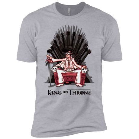 T-Shirts Heather Grey / YXS King on Throne Boys Premium T-Shirt