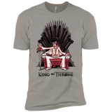 T-Shirts Light Grey / YXS King on Throne Boys Premium T-Shirt