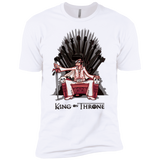 T-Shirts White / YXS King on Throne Boys Premium T-Shirt