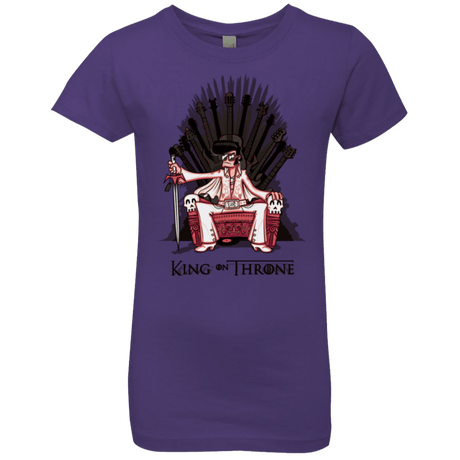 T-Shirts Purple Rush / YXS King on Throne Girls Premium T-Shirt