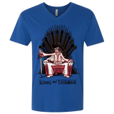 King on Throne Men's Premium V-Neck