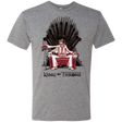 T-Shirts Premium Heather / Small King on Throne Men's Triblend T-Shirt