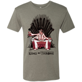 T-Shirts Venetian Grey / Small King on Throne Men's Triblend T-Shirt