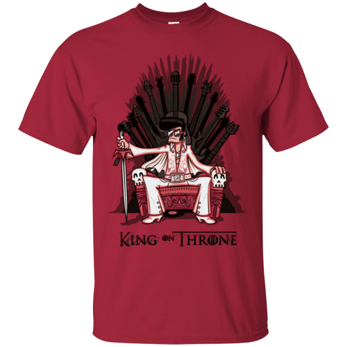 T-Shirts Cardinal / Small King on Throne T-Shirt