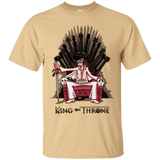 T-Shirts Vegas Gold / Small King on Throne T-Shirt