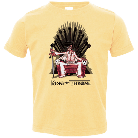 T-Shirts Butter / 2T King on Throne Toddler Premium T-Shirt