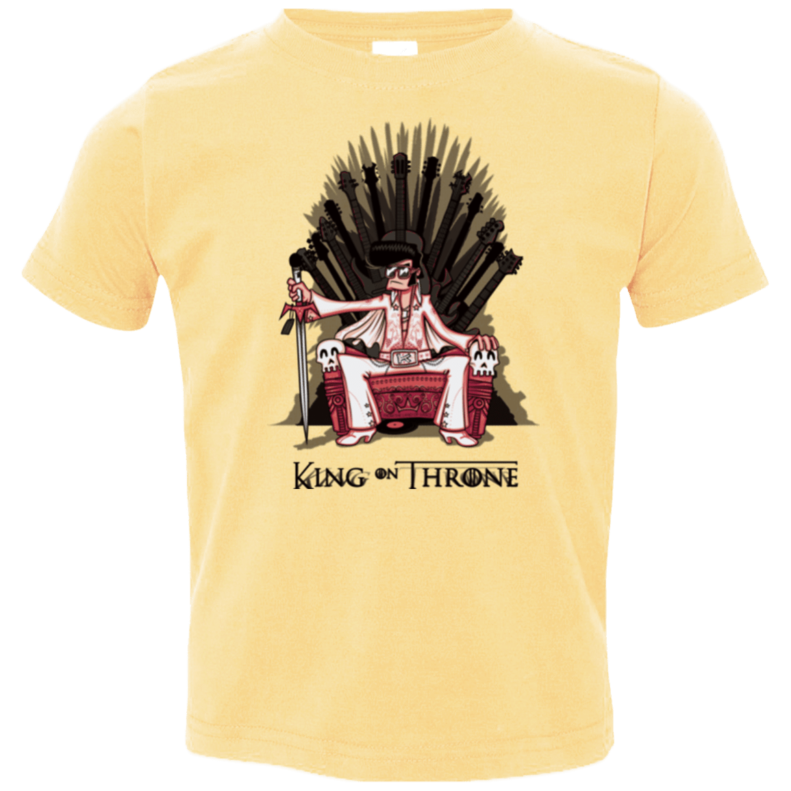 T-Shirts Butter / 2T King on Throne Toddler Premium T-Shirt