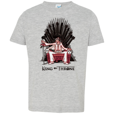 T-Shirts Heather / 2T King on Throne Toddler Premium T-Shirt