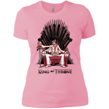 T-Shirts Light Pink / X-Small King on Throne Women's Premium T-Shirt