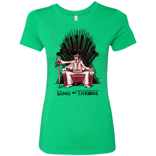 T-Shirts Envy / Small King on Throne Women's Triblend T-Shirt