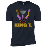 T-Shirts Midnight Navy / YXS King Thanos Boys Premium T-Shirt