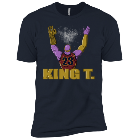 T-Shirts Midnight Navy / YXS King Thanos Boys Premium T-Shirt