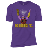 T-Shirts Purple Rush / YXS King Thanos Boys Premium T-Shirt
