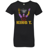 T-Shirts Black / YXS King Thanos Girls Premium T-Shirt
