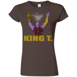 T-Shirts Dark Chocolate / S King Thanos Junior Slimmer-Fit T-Shirt