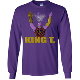 T-Shirts Purple / S King Thanos Men's Long Sleeve T-Shirt