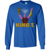 T-Shirts Royal / S King Thanos Men's Long Sleeve T-Shirt