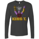 T-Shirts Heavy Metal / S King Thanos Men's Premium Long Sleeve