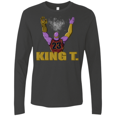 T-Shirts Heavy Metal / S King Thanos Men's Premium Long Sleeve