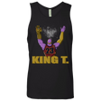 T-Shirts Black / S King Thanos Men's Premium Tank Top