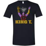 T-Shirts Black / X-Small King Thanos Men's Semi-Fitted Softstyle