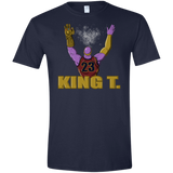 T-Shirts Navy / X-Small King Thanos Men's Semi-Fitted Softstyle