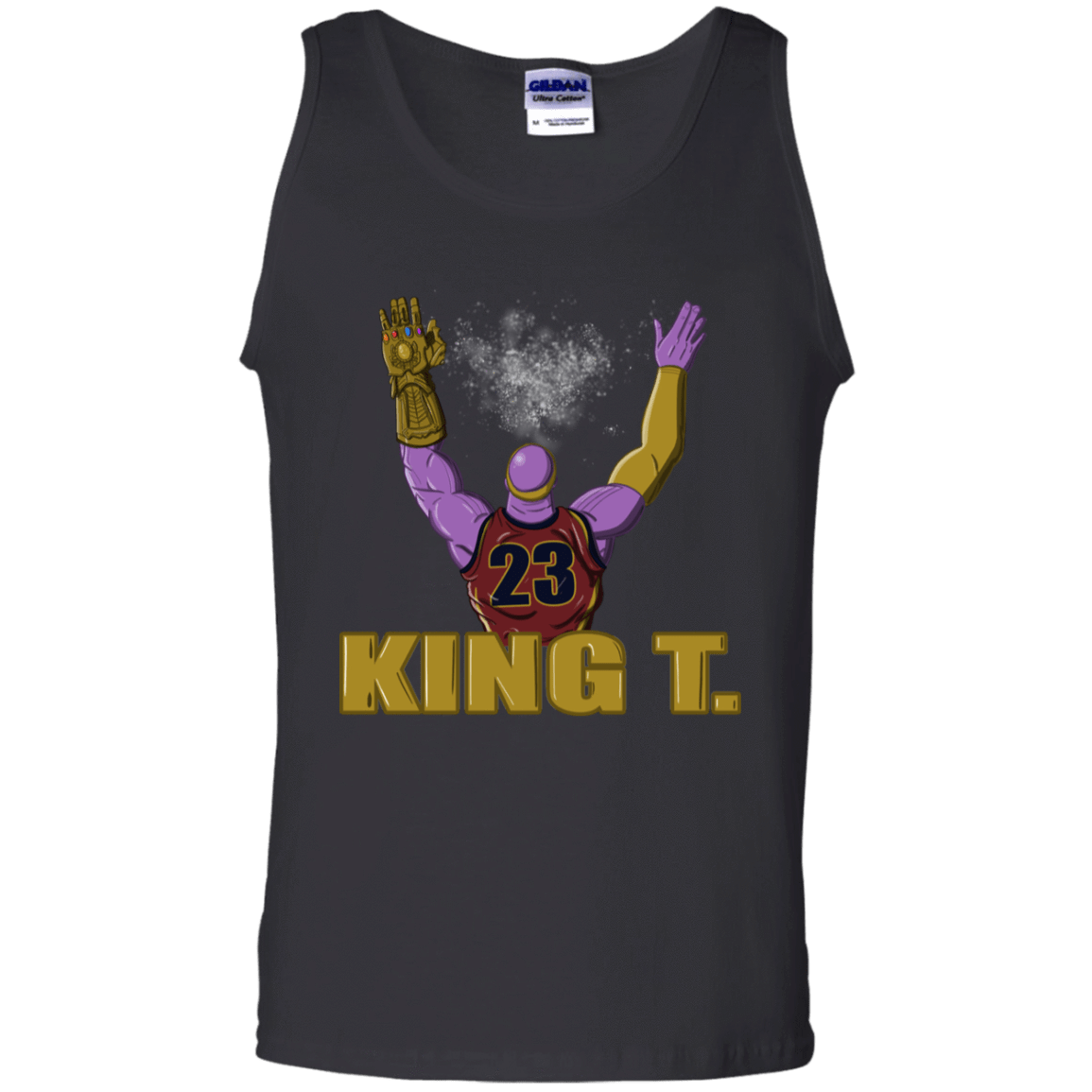 T-Shirts Black / S King Thanos Men's Tank Top