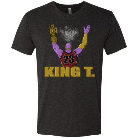 T-Shirts Vintage Black / S King Thanos Men's Triblend T-Shirt