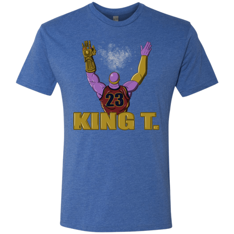 T-Shirts Vintage Royal / S King Thanos Men's Triblend T-Shirt