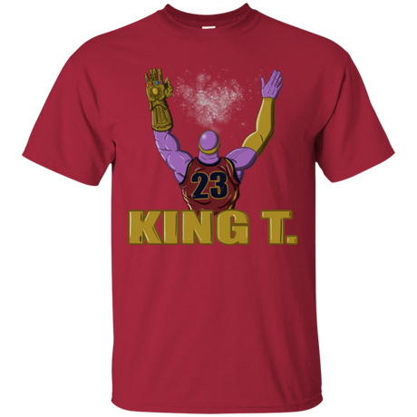 T-Shirts Cardinal / S King Thanos T-Shirt