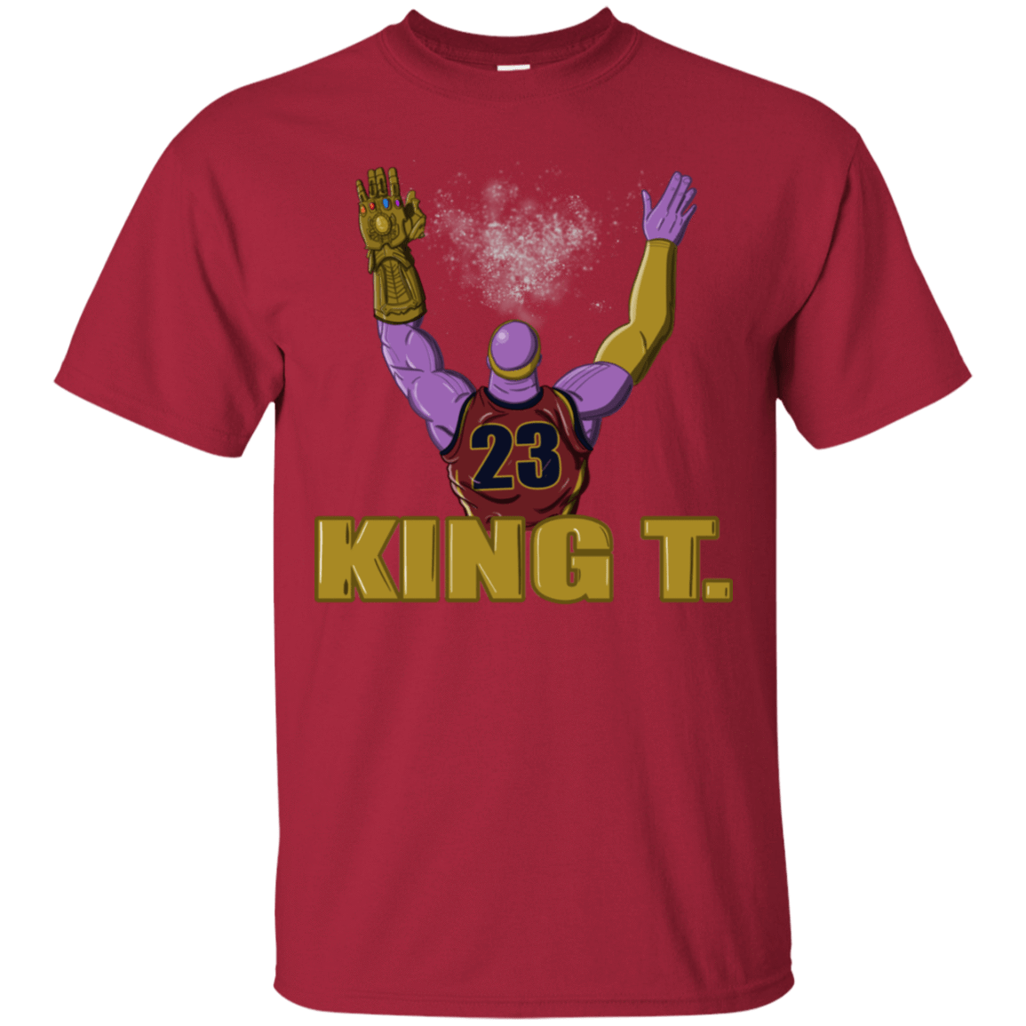 T-Shirts Cardinal / S King Thanos T-Shirt