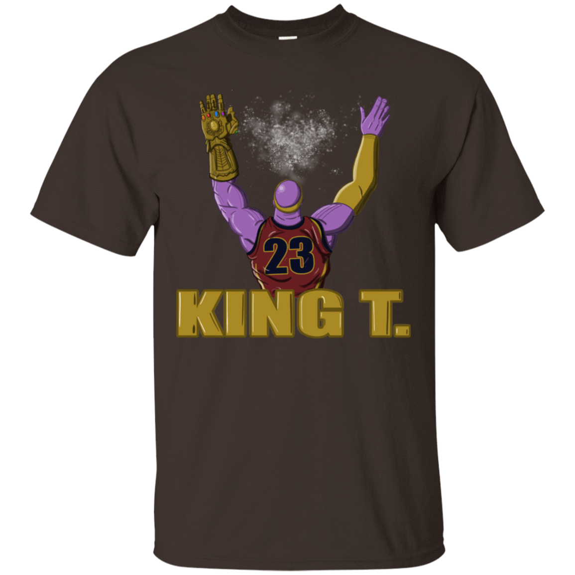 T-Shirts Dark Chocolate / S King Thanos T-Shirt