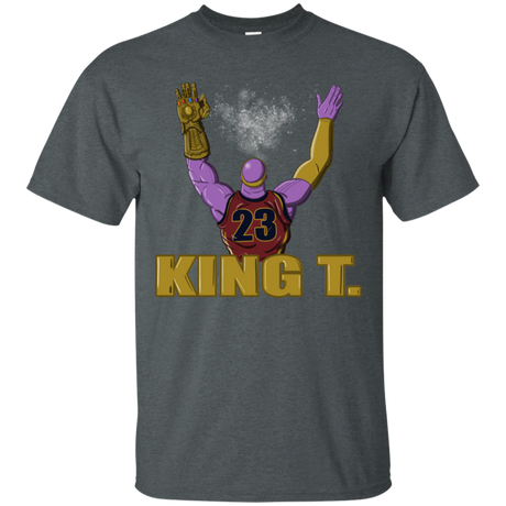 T-Shirts Dark Heather / S King Thanos T-Shirt
