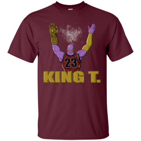 T-Shirts Maroon / S King Thanos T-Shirt