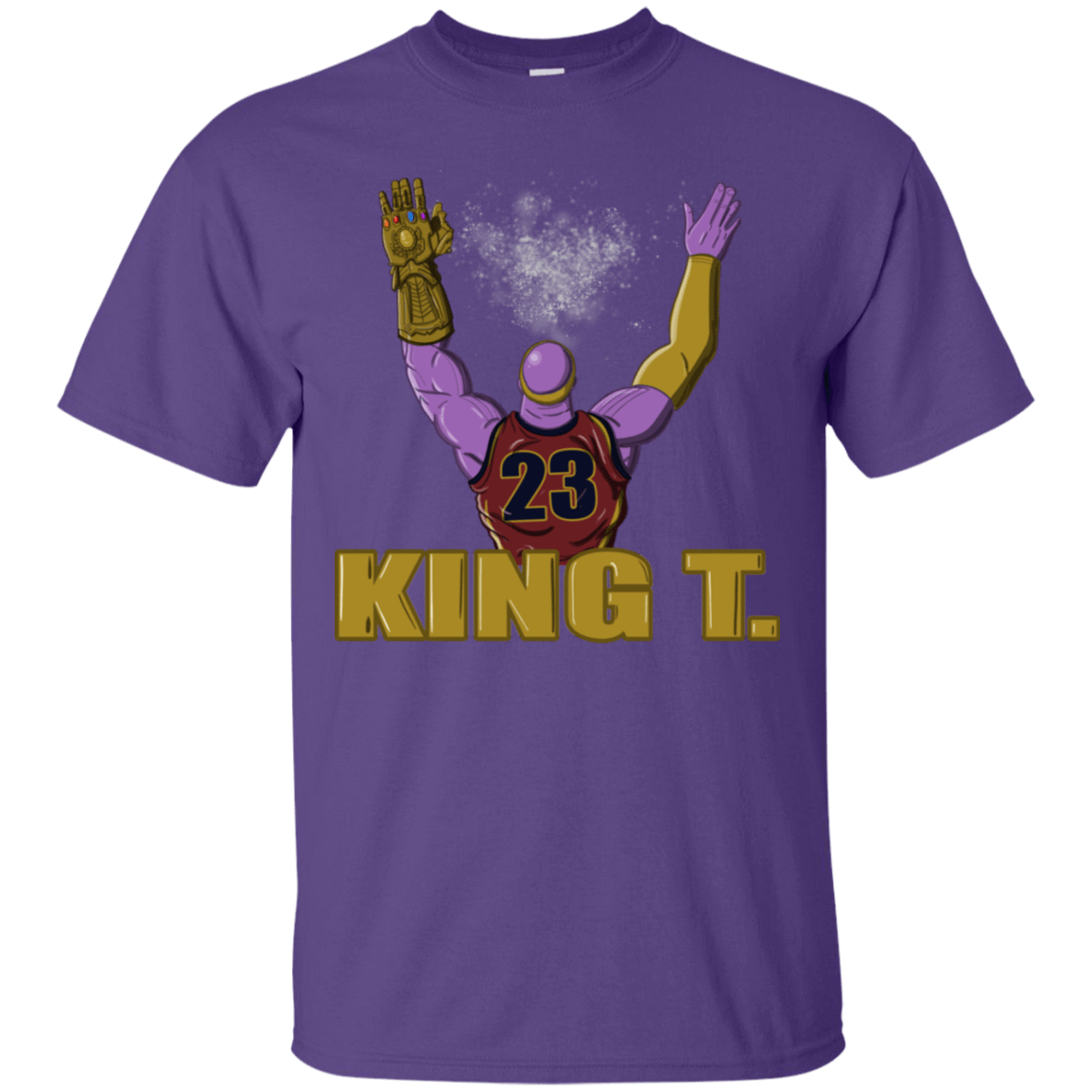 T-Shirts Purple / S King Thanos T-Shirt