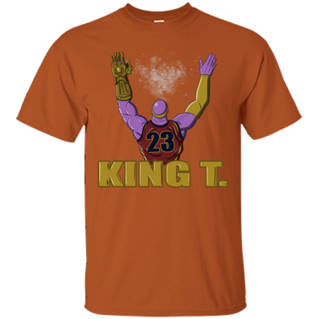 T-Shirts Texas Orange / S King Thanos T-Shirt