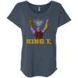 T-Shirts Indigo / X-Small King Thanos Triblend Dolman Sleeve