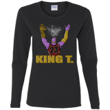 T-Shirts Black / S King Thanos Women's Long Sleeve T-Shirt