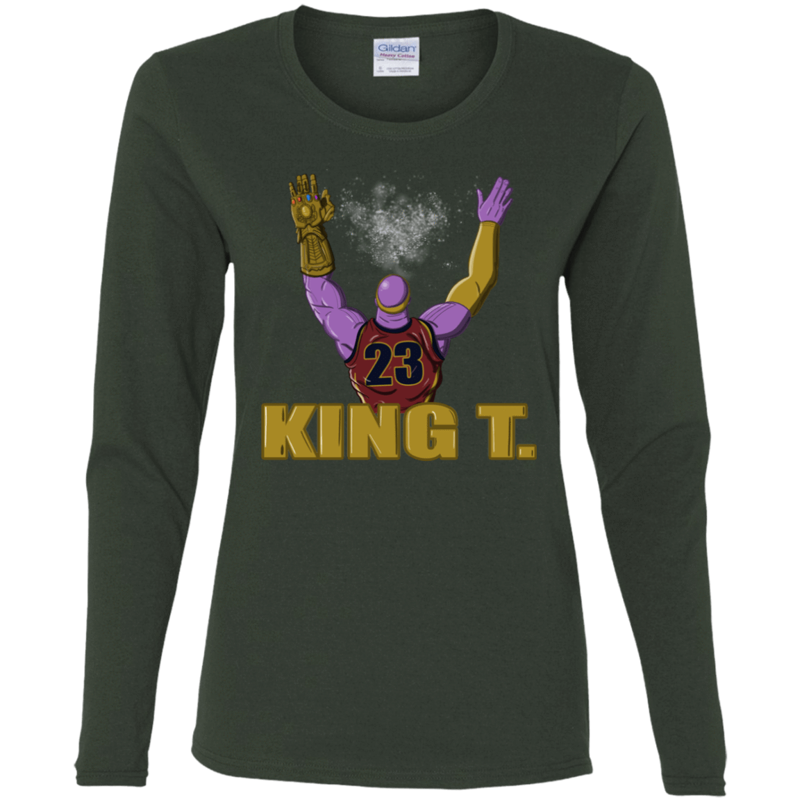 T-Shirts Forest / S King Thanos Women's Long Sleeve T-Shirt