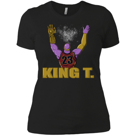 T-Shirts Black / X-Small King Thanos Women's Premium T-Shirt