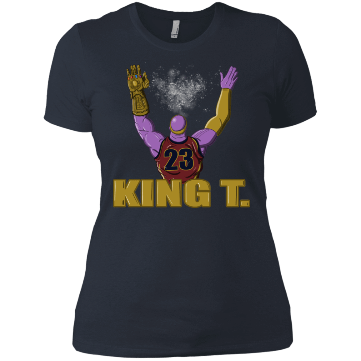 T-Shirts Indigo / X-Small King Thanos Women's Premium T-Shirt