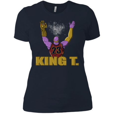 T-Shirts Midnight Navy / X-Small King Thanos Women's Premium T-Shirt